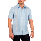 Guayabera Yucateca Hombre Bordada Mod Santa Elena