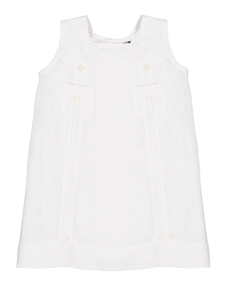 100% Linen Guayabera Dress