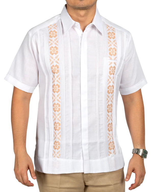 Guayabera Yucateca modelo Sudzal Mc