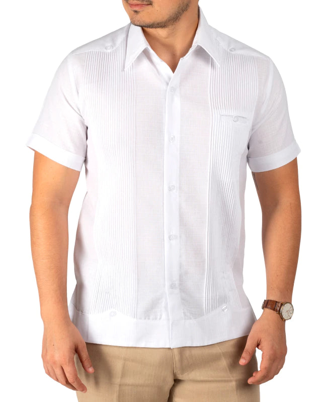 Guayabera Mod Cuncunul Manga Corta