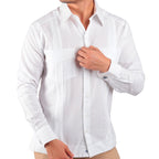 Guayabera Diplomática De Lino Mod Abala