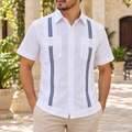 Guayabera bordada Mod Tixkokob
