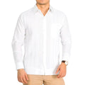 Presidential Guayabera with Artisanal Embroidery Mod Dzemul