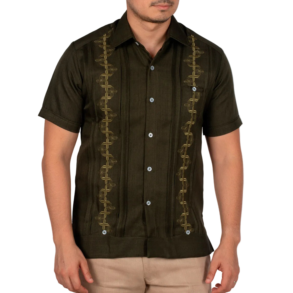 Guayabera Bordada Mod. Tinum