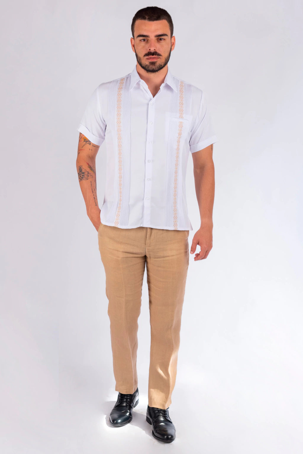 Guayabera mod. Calotmul silk touch