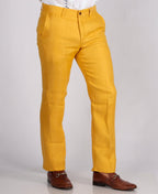 Pantalón Corte Recto 100% Lino