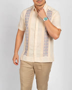 Guayabera Yucateca Bordada Mod Sucilá
