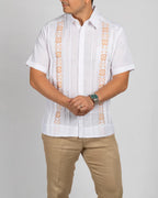 Guayabera Yucateca modelo Sudzal Mc