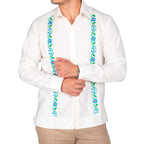Guayabera Yucateca Camisa Peto Para Hombre Dezendo