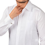 Guayabera Yucateca Mod Seyé manga larga
