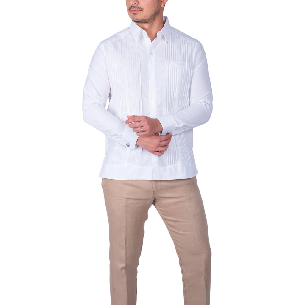 Guayabera Presidencial Lino Mod Cantamayec