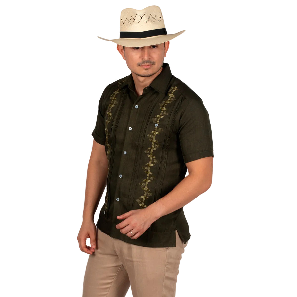 Guayabera Bordada Mod. Tinum