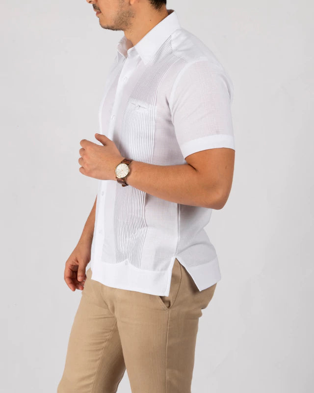 Guayabera Mod Cuncunul Manga Corta
