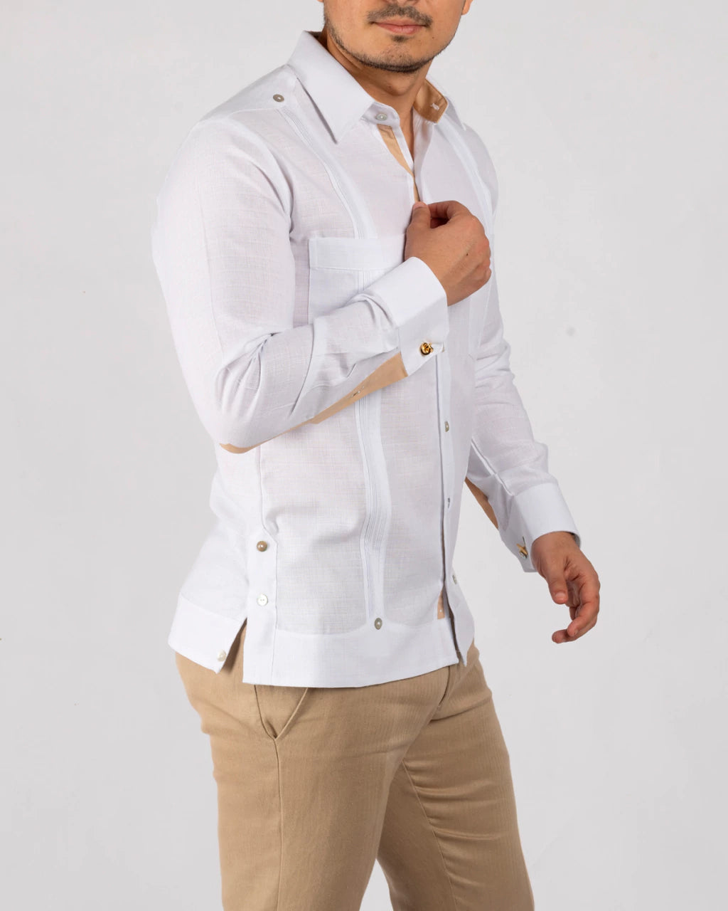 Guayabera Mod. Abala Combinado
