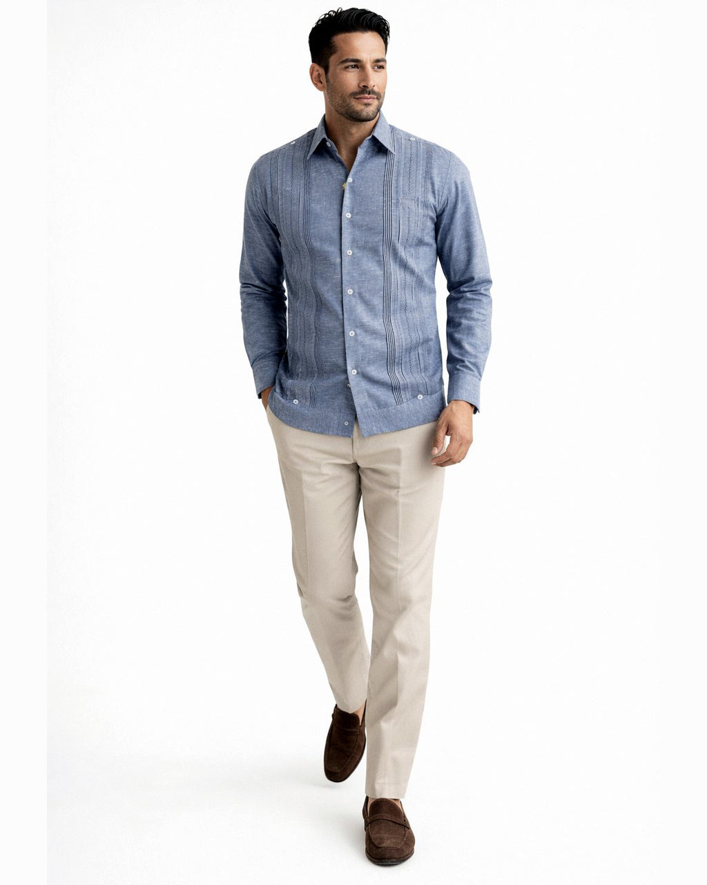 Yucatan Guayabera Model Tahdziu
