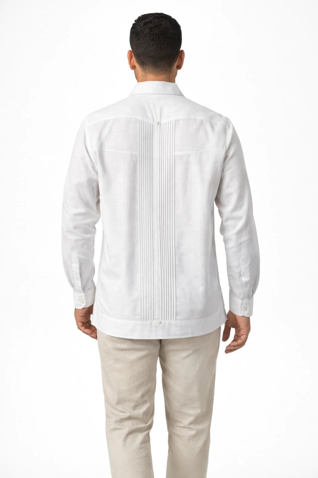 Guayabera Yucateca bordado mod Tetiz