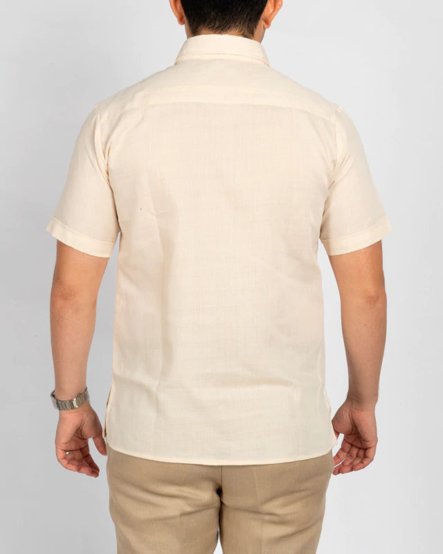Guayabera Yucateca Bordada Mod Sucilá