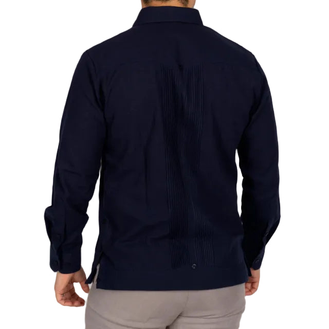 Guayabera Presidencial De Lino Mod. Cuncunul
