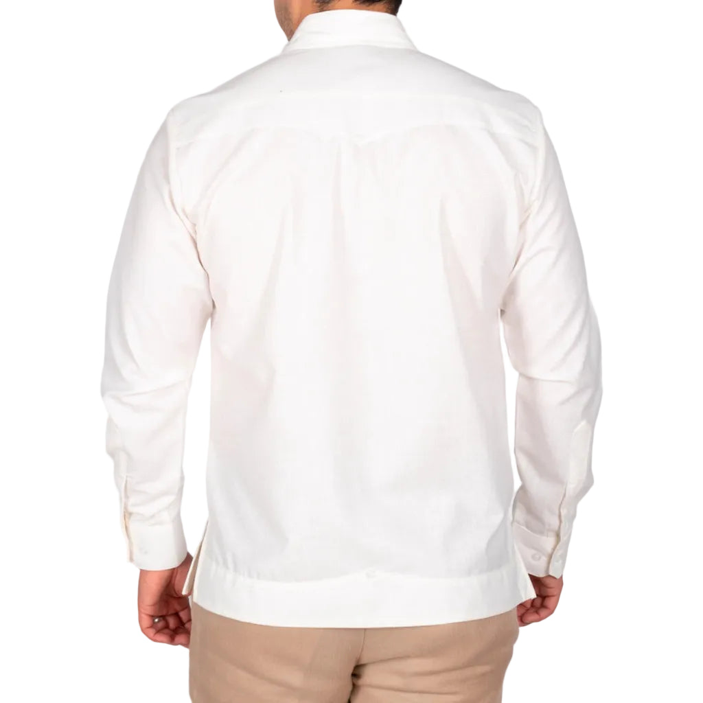 Guayabera Yucateca Camisa Peto Para Hombre Dezendo