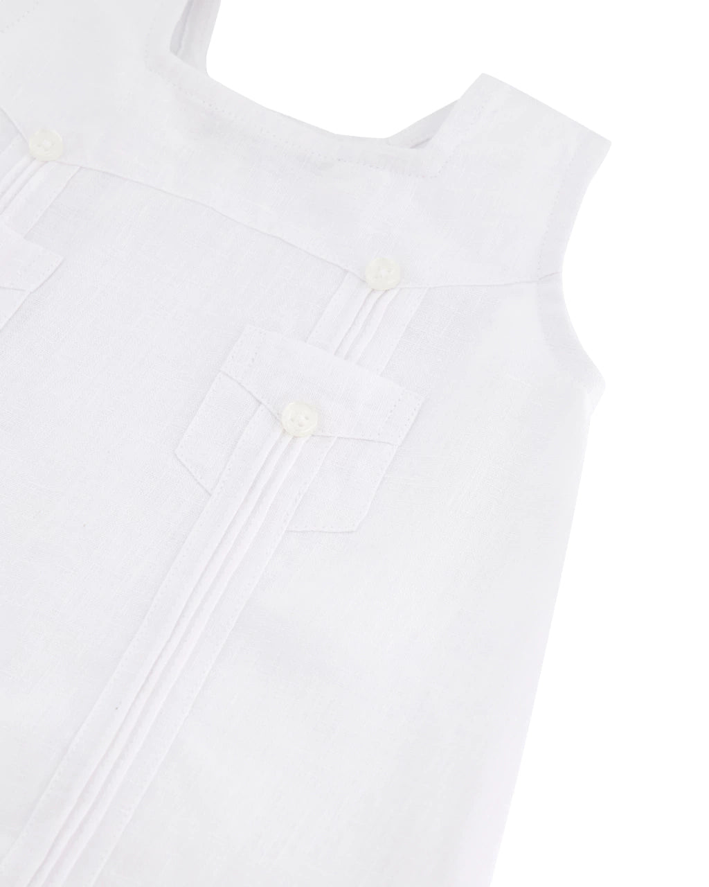 100% Linen Guayabera Dress