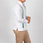 Guayabera Yucateca Bordada Mod. Teya