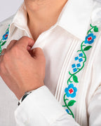 Guayabera Yucateca Camisa Peto Para Hombre Dezendo