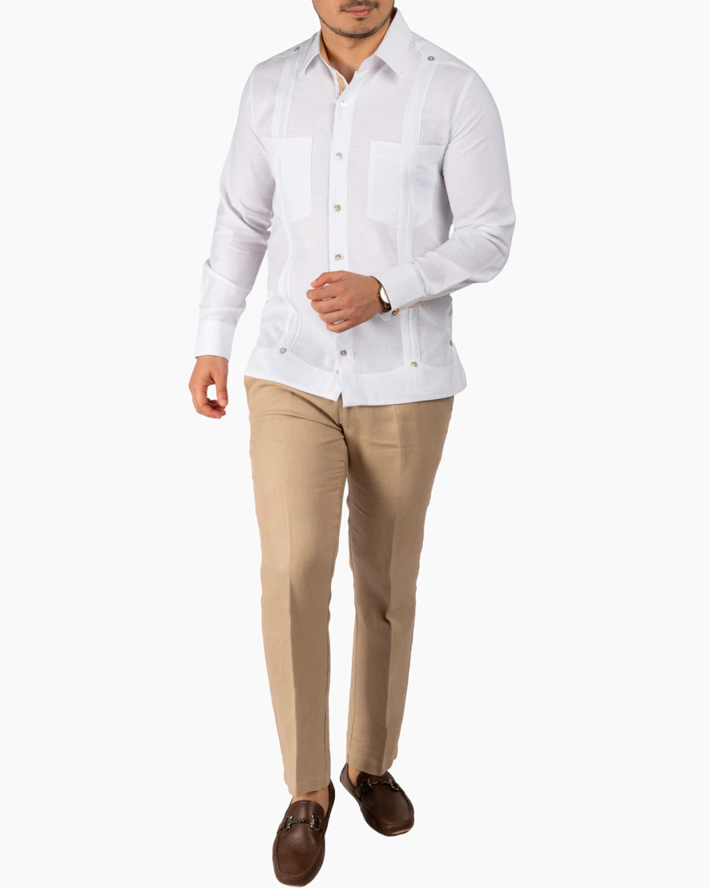 Guayabera Mod. Abala Combinado