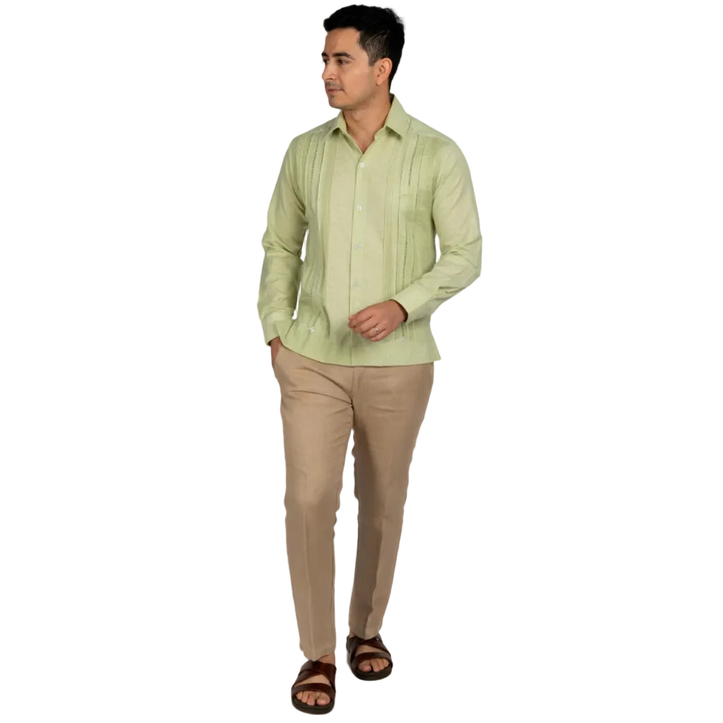 Yucatan Guayabera Model Tahdziu