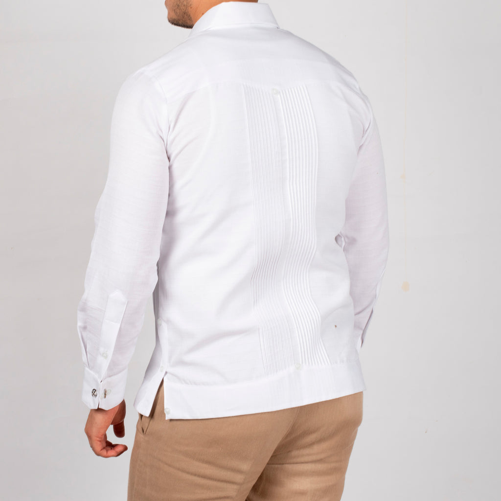Guayabera Yucateca Bordada Mod. Teya