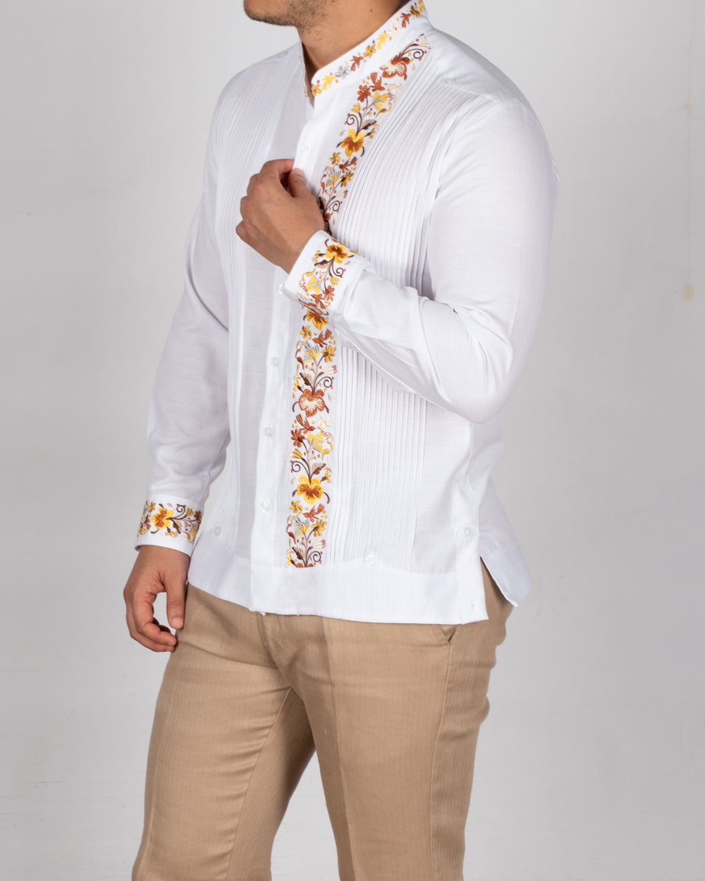 Hummingbird Model Guayabera