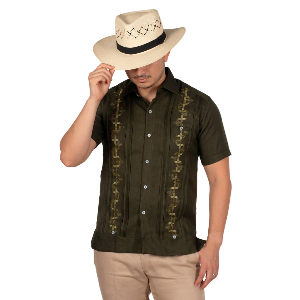 Guayabera Bordada Mod. Tinum