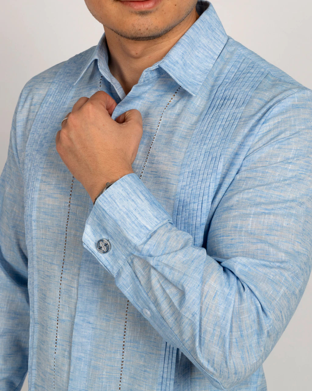 Yucatan Guayabera Tahmek Model Slim Fit