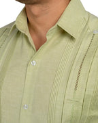 Guayabera Yucateca Mod Tahdziu Manga Corta