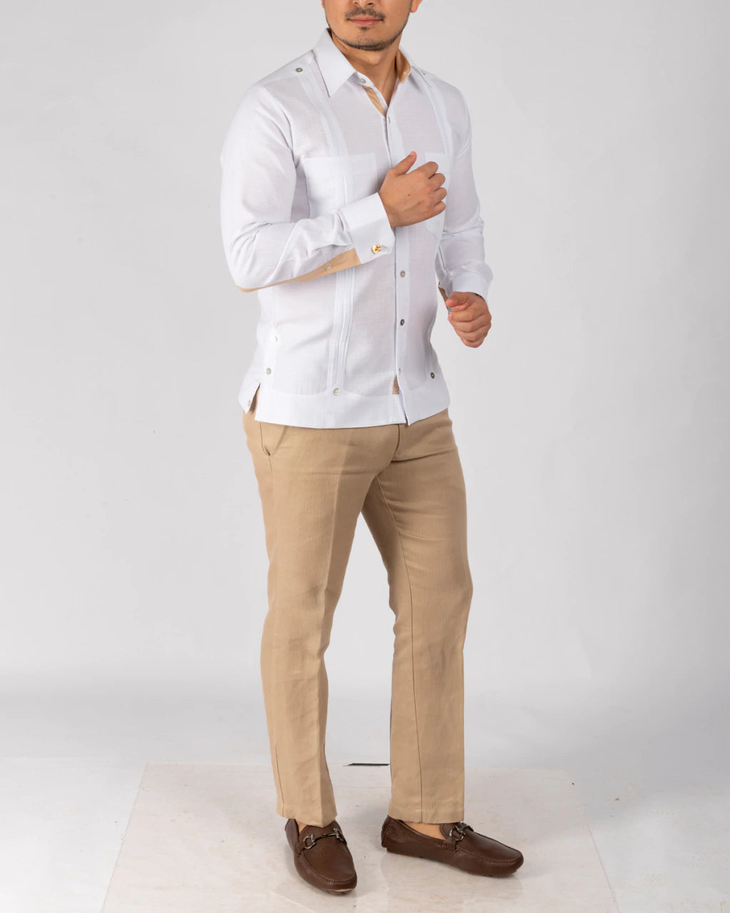 Guayabera Mod. Abala Combinado