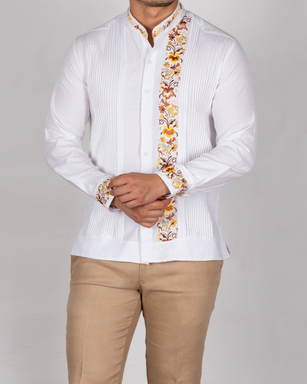 Hummingbird Model Guayabera