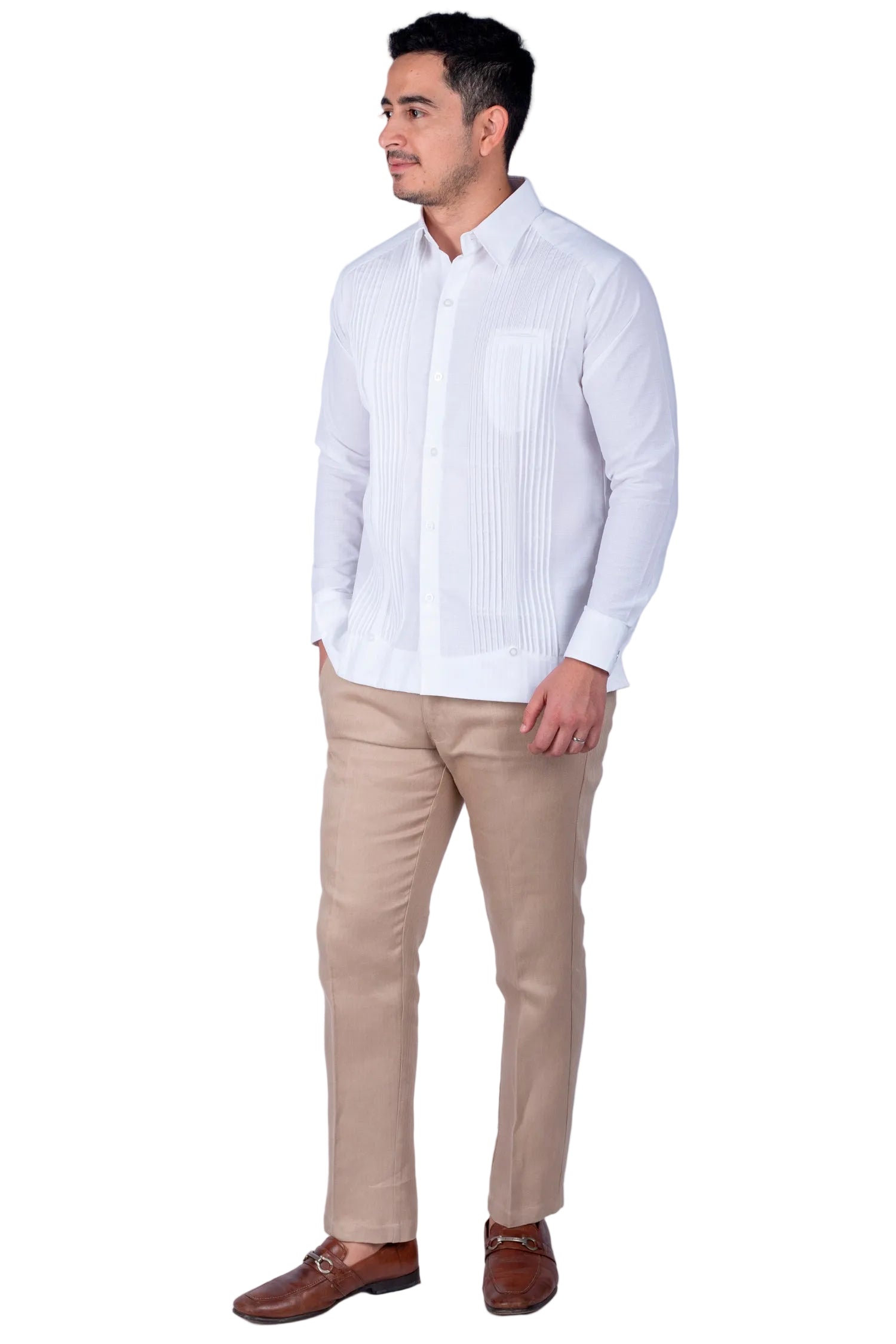 Guayabera Presidencial Lino Mod Cantamayec