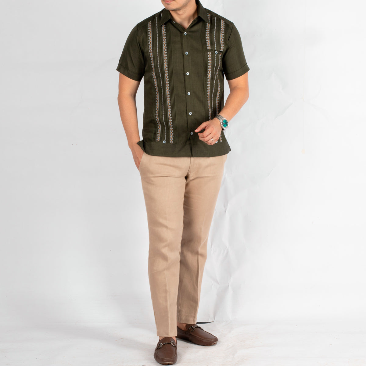 Guayabera Bordada mod Bokobá