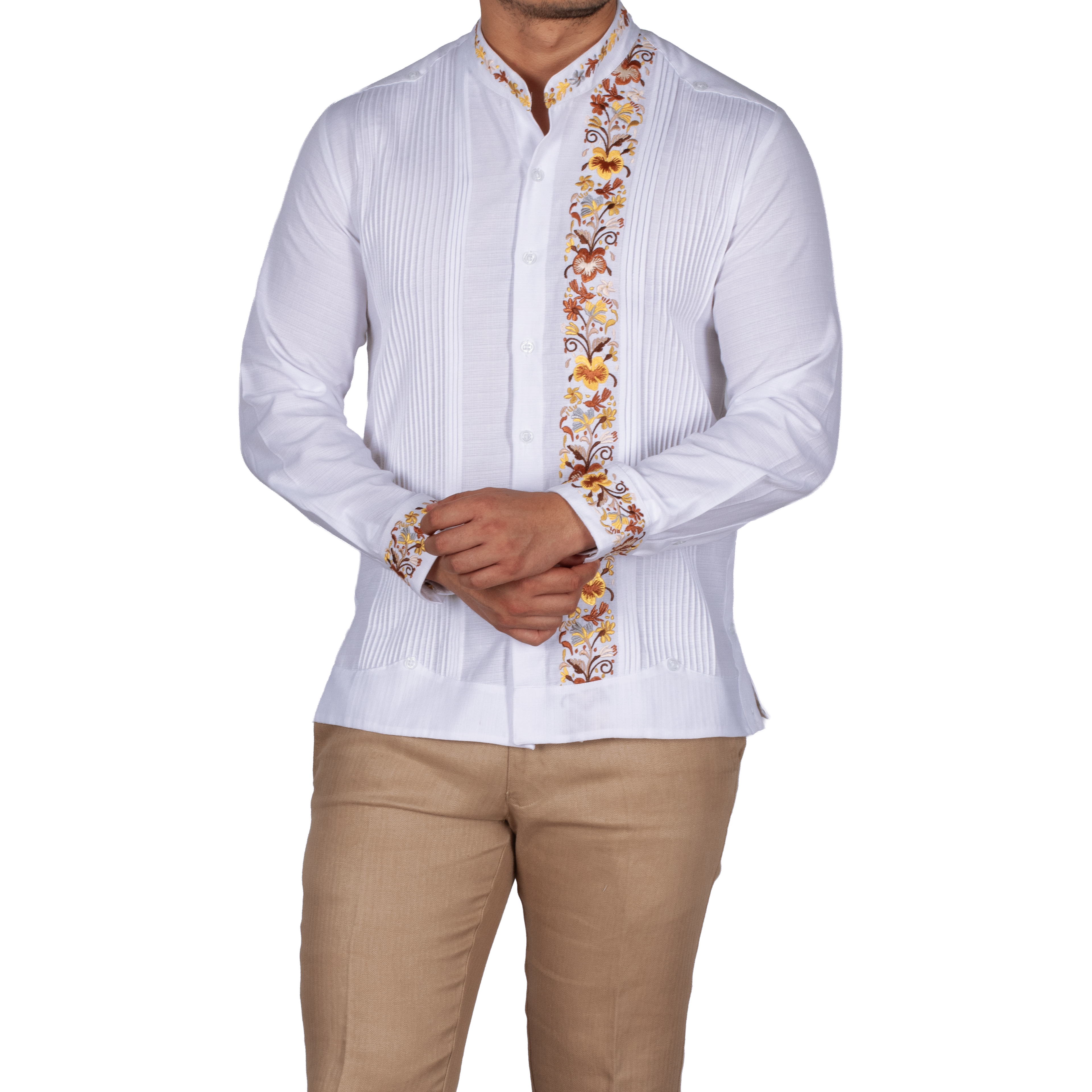 Hummingbird Model Guayabera