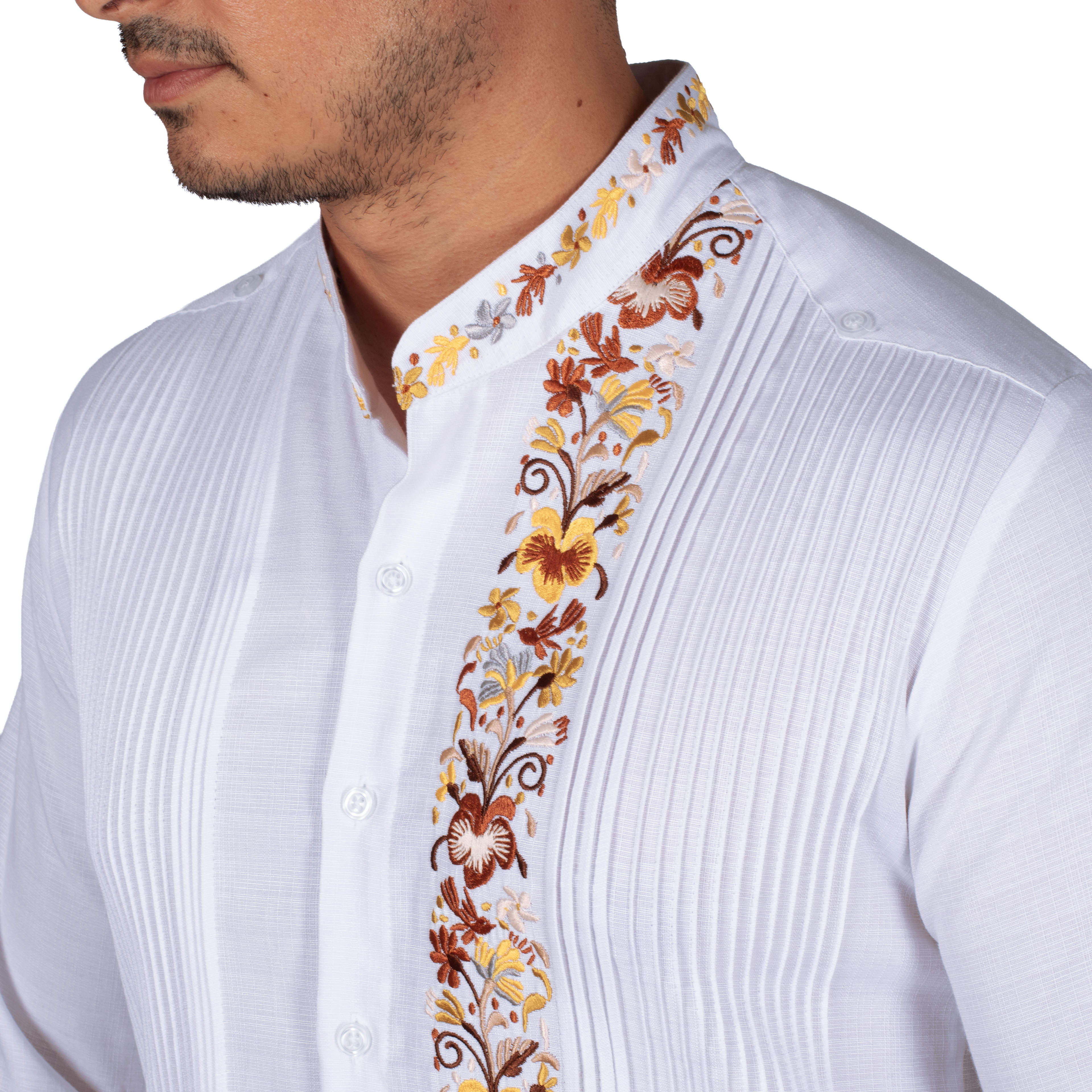 Hummingbird Model Guayabera