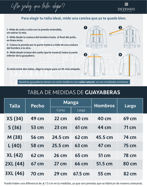 Guayabera Mod San Felipe