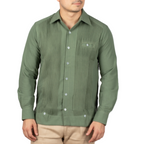 Guayabera Presidencial De Lino Mod. Cuncunul