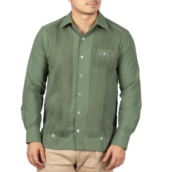 Guayabera Presidencial De Lino Mod. Cuncunul