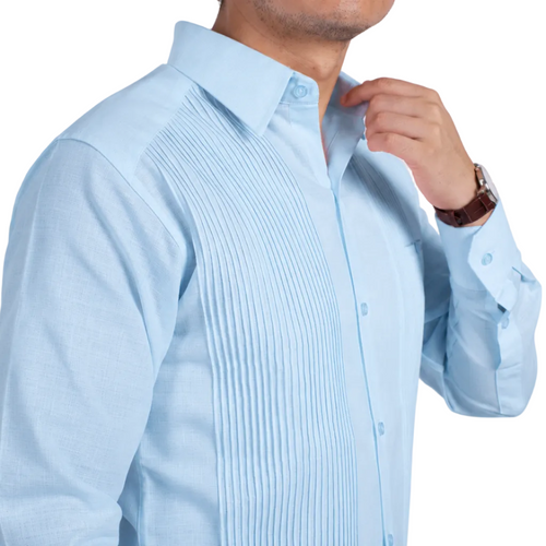 Guayabera Presidencial De Lino Mod. Cuncunul