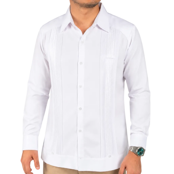 Guayabera Yucateca Mod Seyé manga larga