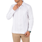 Guayabera Yucateca Mod Seyé manga larga
