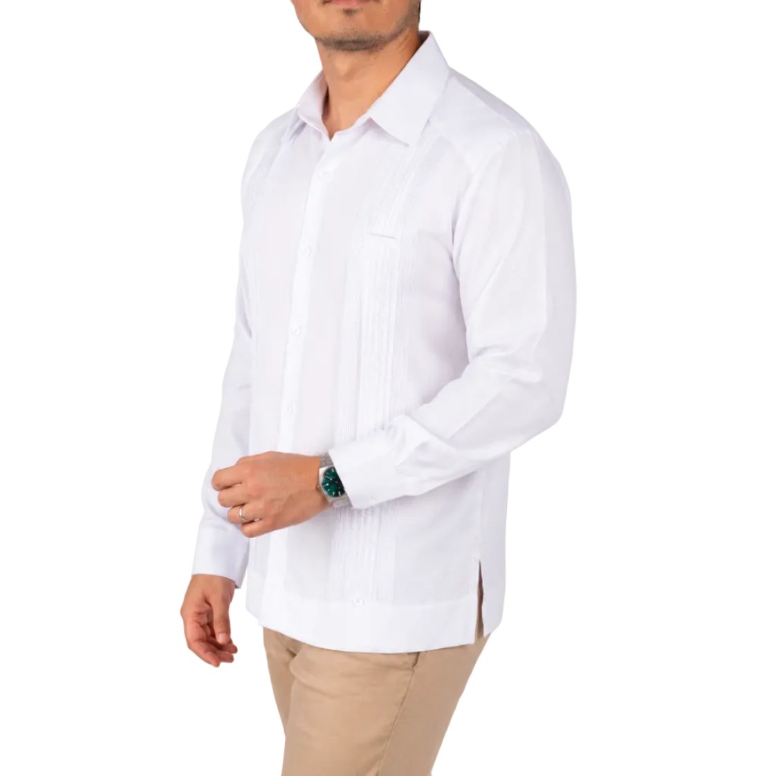 Guayabera Yucateca Mod Seyé manga larga