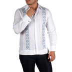 Guayabera Hocabá model long sleeve