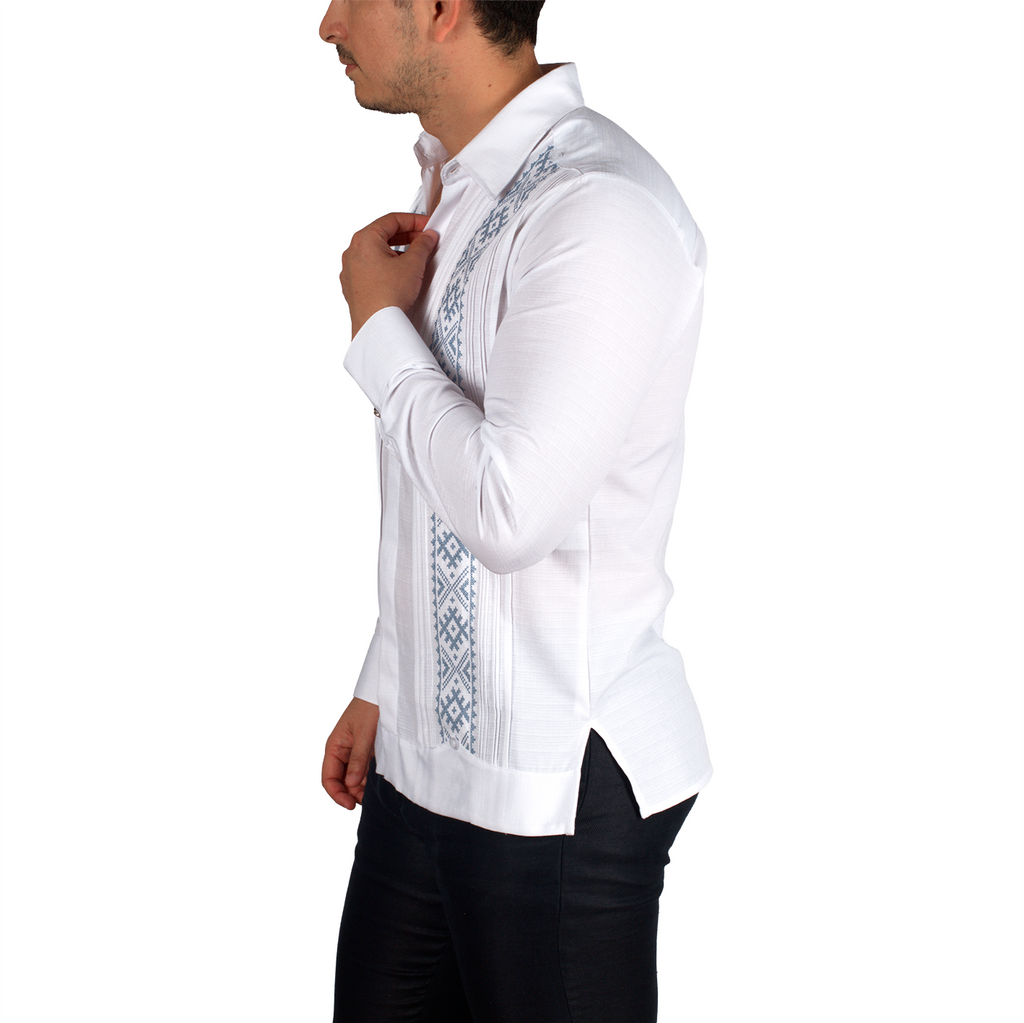 Guayabera Hocabá model long sleeve