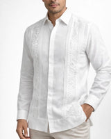 Guayabera Yucateca bordado mod Tetiz