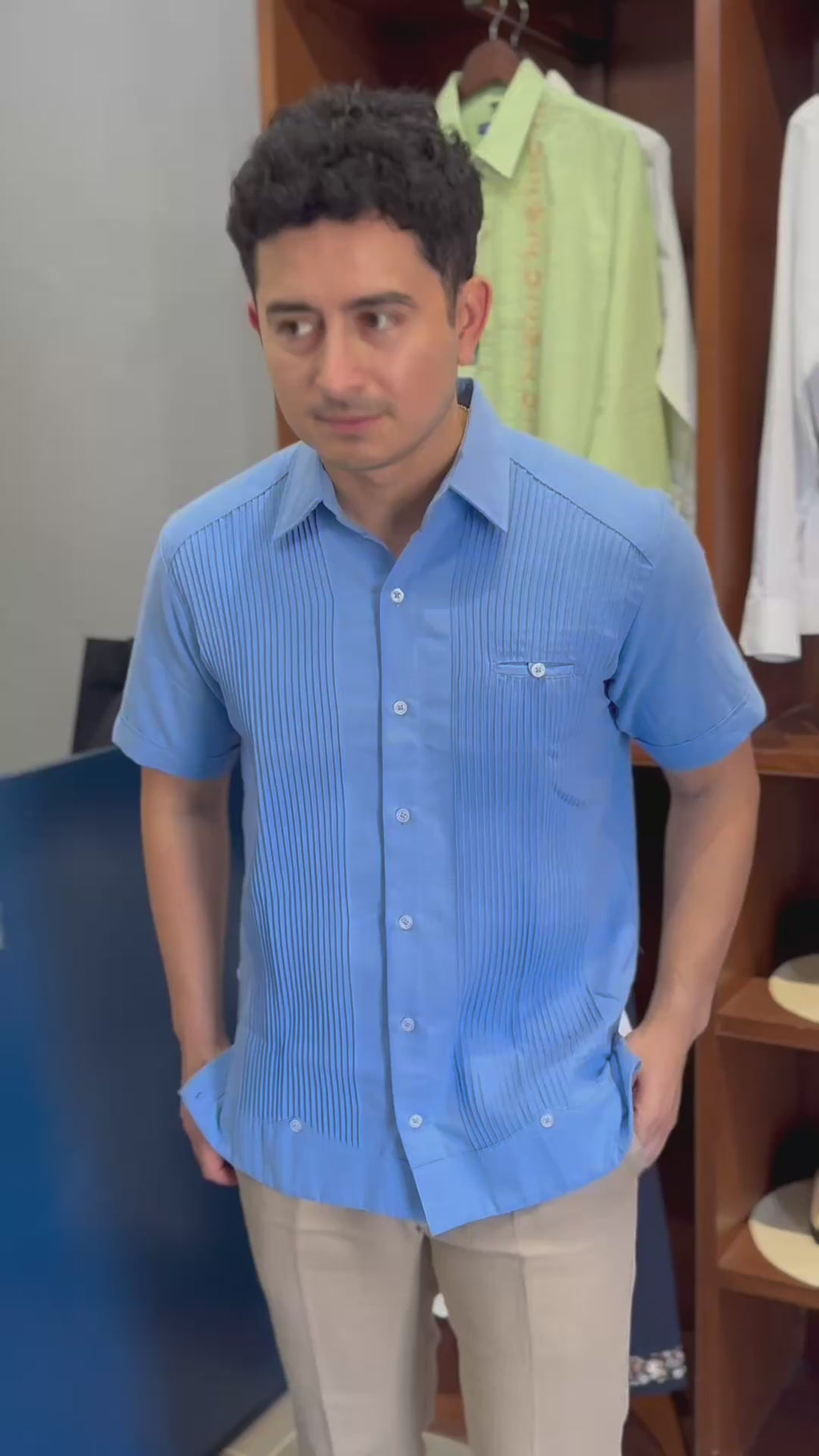 Guayabera Mod. Cuncunul Manga Corta